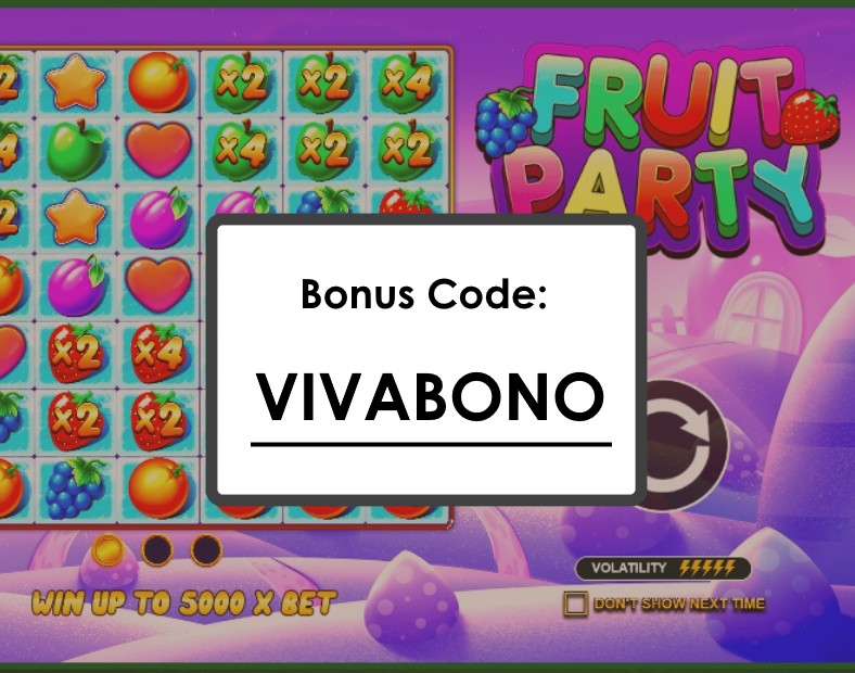 Fruit Party Obtén Giros Gratis y Multiplicadores de hasta x256