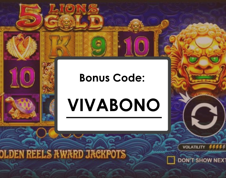 5 Lions Gold Giros gratis 3 jackpots y hasta 7000x de ganancia